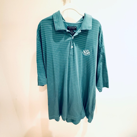Cutter & Buck Golf Polo Shirt U.S. Open 2012 Striped XXL - Picture 1 of 4